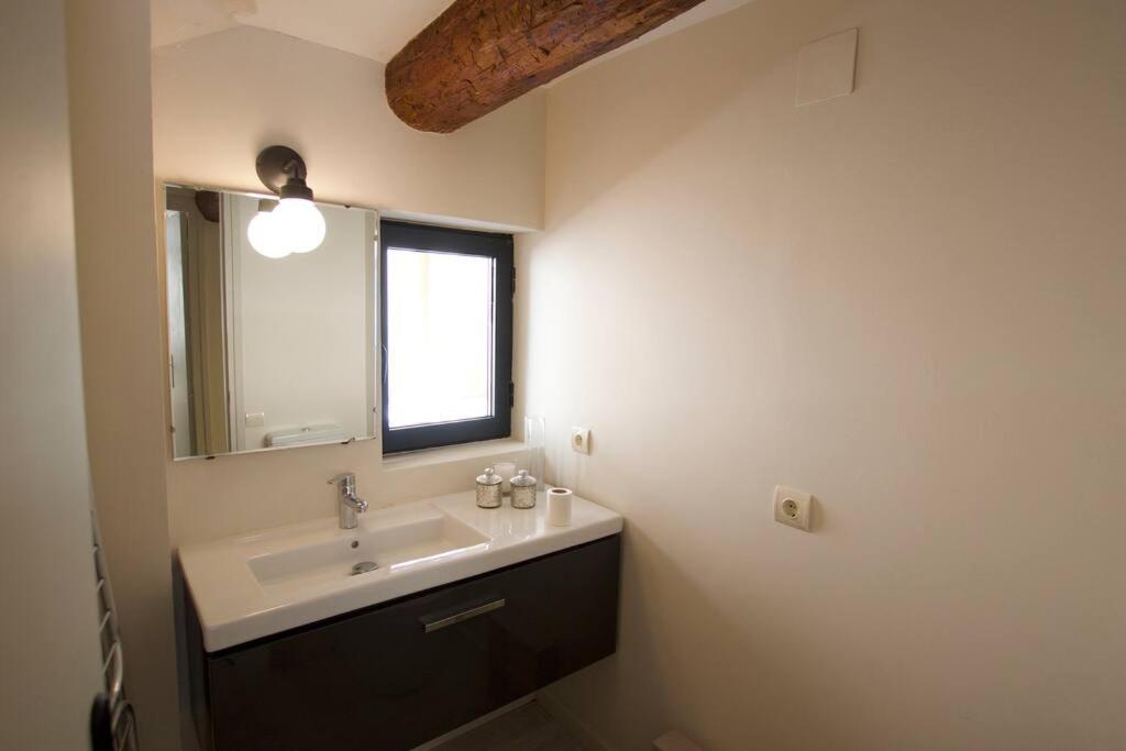 Apartament Central Amb Terrassa アルプ エクステリア 写真
